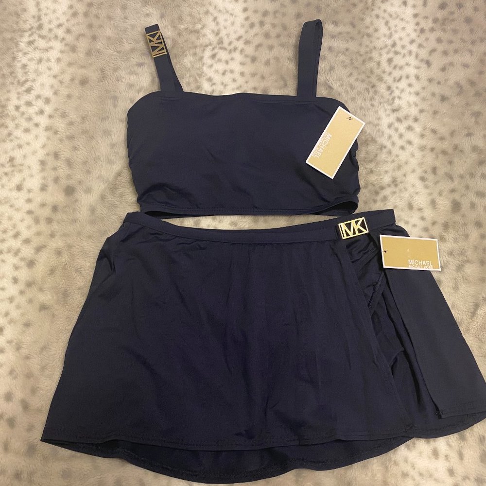 Michael Kors Swim Top and Swim Skirt
